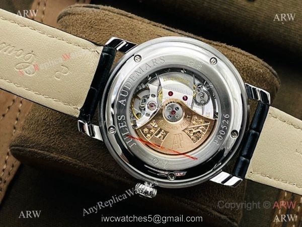 New 2021! Swiss Replica Audemars Piguet Jules Audemars 3120 Watch Silver Dial 4