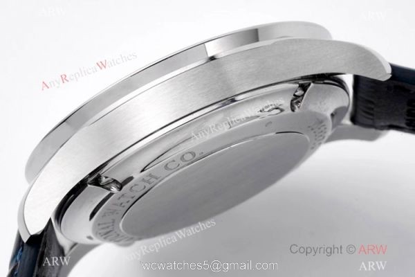 High-end Replica ZF Factory V2 IWC Portuguese Chronograph Watch Blue Dial 4