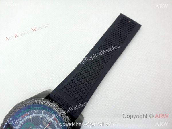 Copy Breitling Bentley GT3 Blacksteel Green Inner R?Plica Breitling Mens Watch 4