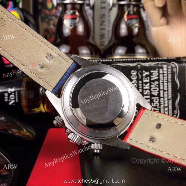 Rolex Rianbow Daytona SS Black Face Watch New Style 4