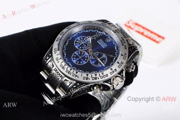 Copy Rolex Daytona Bamford SS White Dial Mens Watch Vintage Style 4