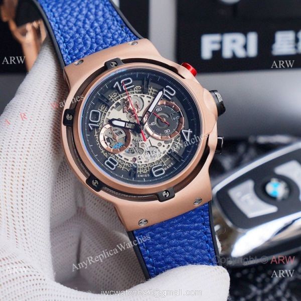 New Replica Hublot Classic Fusion Ferrari GT Chronograph Watch Rose Gold 4