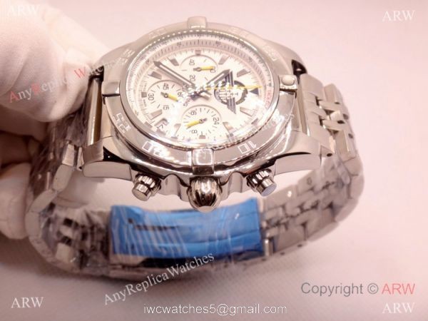 Best Quality Copy Breitling Chronomat 01 SS Case Watch 4