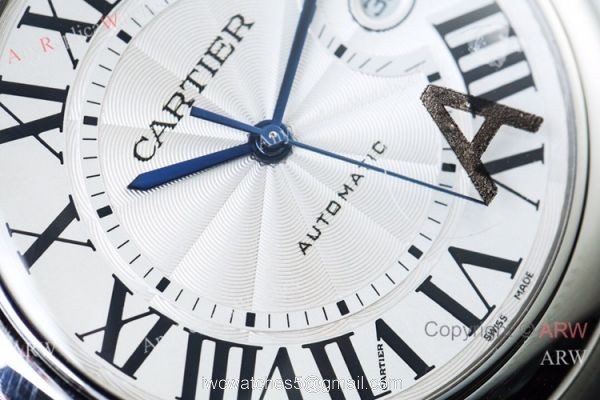 V6 Factory V5 Replica Ballon Bleu De Cartier Stainless Steel Watch 42mm 4