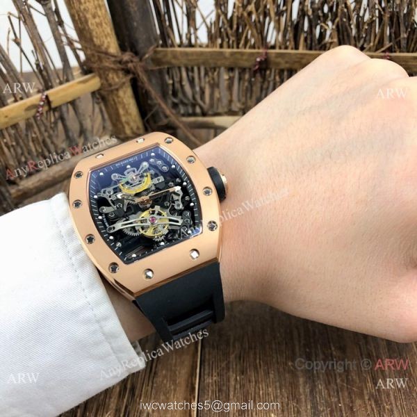 New Copy Richard Mille Rm38-01 Rose Gold Watches High Qulaity 4