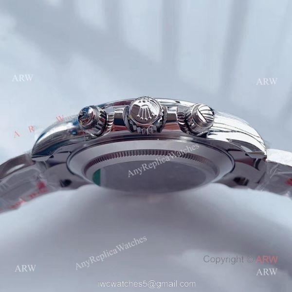 New Dial-Noob Factory Rolex Daytona Stainless Steel Black Dial Automatic Swiss Copy Watch 4