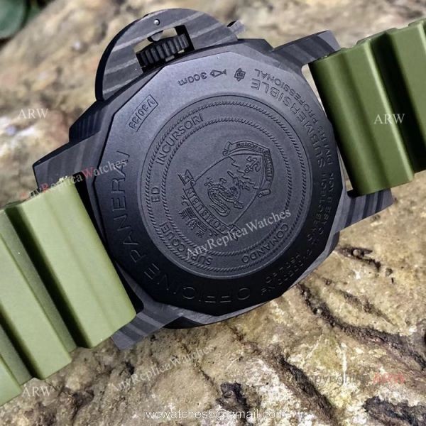 New Panerai Submersible Marina Militare Carbotech PAM00961 Swiss Replica Watch-VS Factory Panerai 4