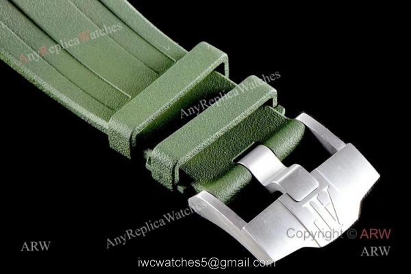 New JF Factory Audemars Piguet Royal Oak Offshore Diver 15710 Green Dial Watch Replica 4
