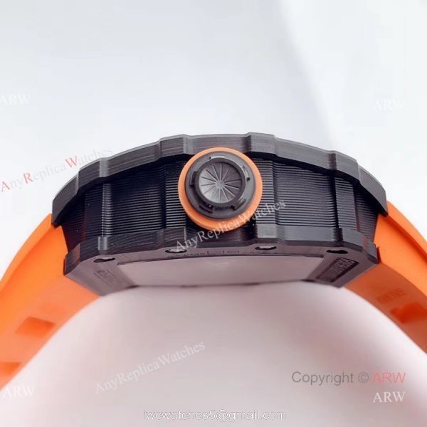 KV Factory New Replica Richard Mille Orange Watch RM035-02 For Men 4