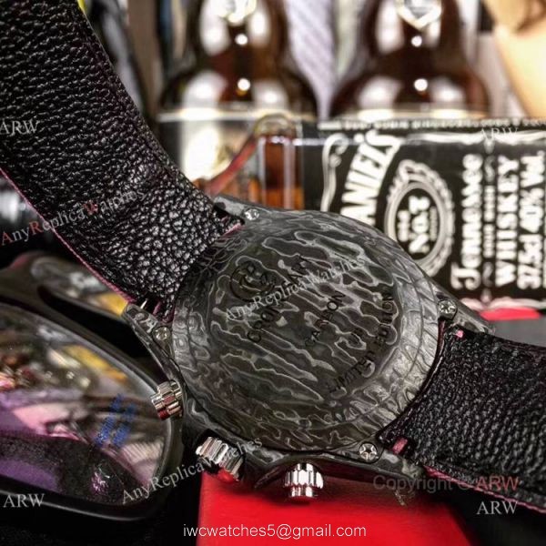 New Rolex Daytona 2020 Carbon Rolex Daytona Replica Watch with Pink Strap 4