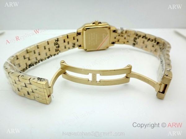 High Quality Cartier Panthere 22mm Women Watch All Gold Diamond Bezel 4