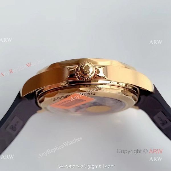 OM Factory Omega Seamaster Diver 300m 007 Limited Edition Black Rubber Strap Watch 4