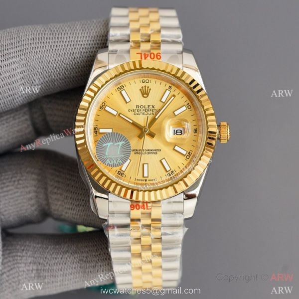 Swiss Quality Rolex Datejust ii 41mm Watch Two Tone Jubilee Strap Citizen 8215 Movement 4