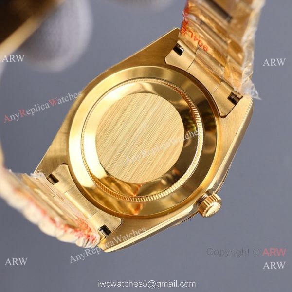 Swiss Quality Rolex Explorer All Gold Men Watch Citizen 8215 Movement 4