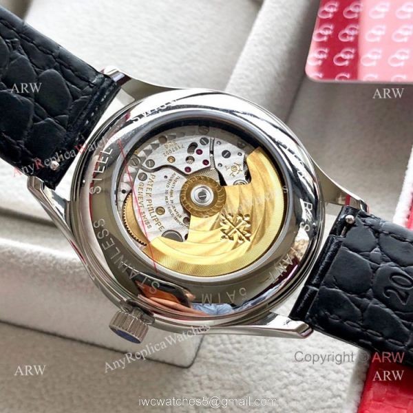 Super Clone Patek Philippe Geneve Complications 40mm Watch Gray Dial 4