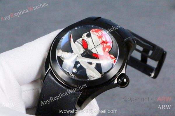 New Replica Bubble Privateer Limited Edition Corum Watch All Black 4