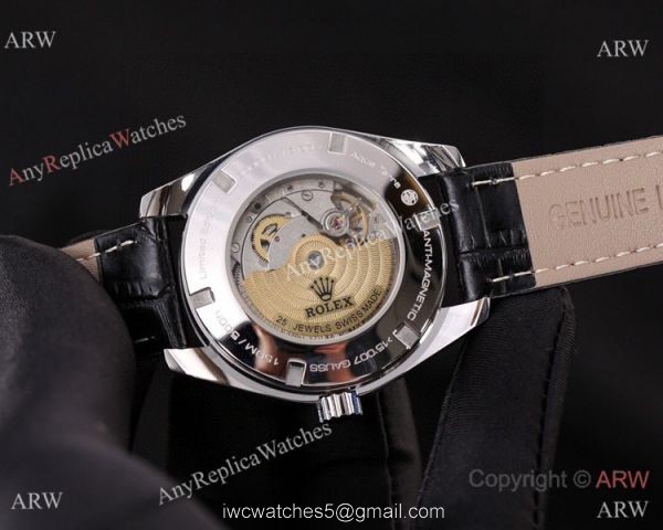 New Replica Rolex Geneve Cellini Men Watch White Dial Black Dial 4