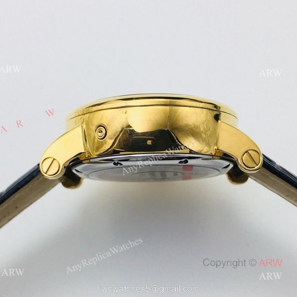(GZF) 1:1 Copy Rotonde De Cartier Gold Chronograph Watches 40mm 4