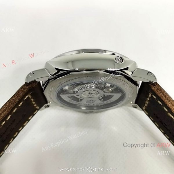 Best Copy Panerai Luminor GMT 72 Power Reserve Gray Dial Watch 44mm 4