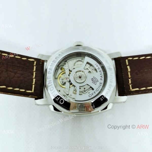 Copy Panerai Radiomir GMT Power Reserve PAM999 Watch SS Dark Green dial 4