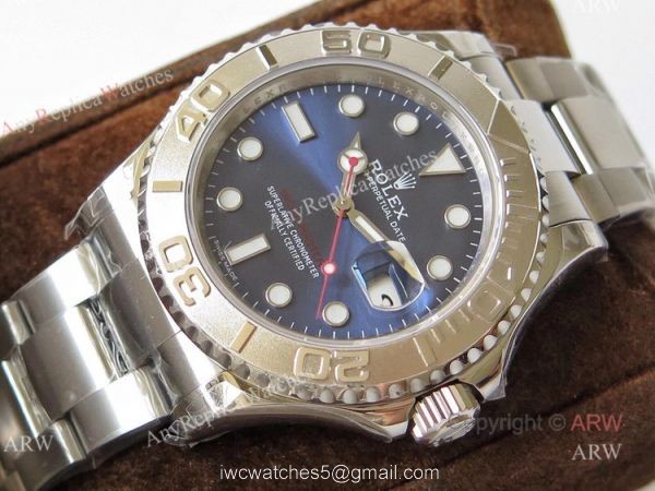 VR Factory Rolex Yacht Master Blue Dial High Quality Replica Watches 4