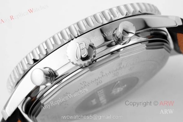 BLS Factory New Replica Breitling Navitimer B01 Panda Dial Chronograph Watch 43mm 4