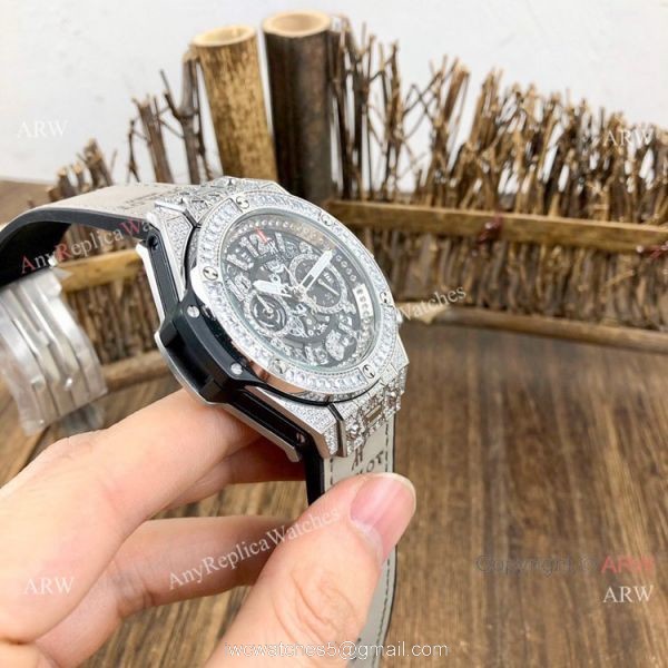 AAA Replica Hublot Big Bang Unico Sapphire Iced Out Watches 4