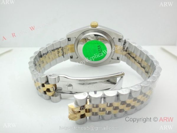 New Replica Rolex Datejust Two Tone Salmon Dial Watch 36mm Men 4