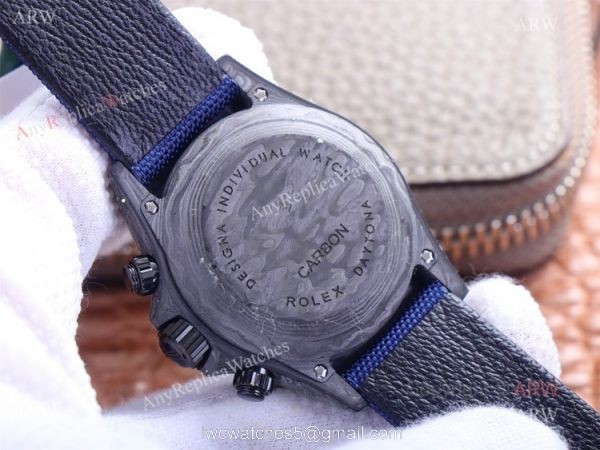 JH Factory New Carbon Fiber Rolex Daytona Swiss 7750 Automatic Replica Watches 4