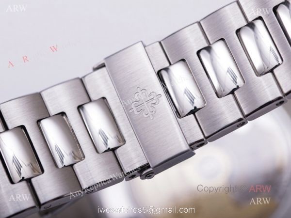 V9 Factory Replica Patek Philippe AAA Nautilus 5726 Gray Dial Moon Phase Watch 4