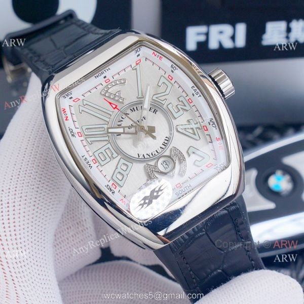 Best Replica Franck Muller Vanguard Yachting v45 Watches Rose Gold Dial 4