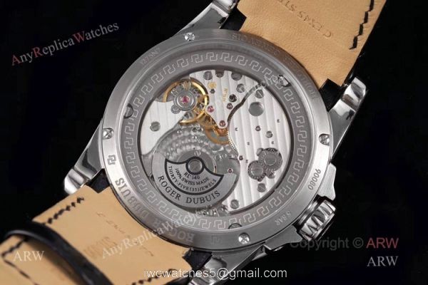 Best Replica Roger Dubuis Excalibur DBEX0542 Blue Dial Mens Watch 4