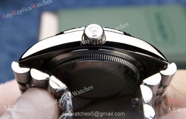 Clone Rolex Datejust Red Dial Stainless Steel Jubilee Watches 4