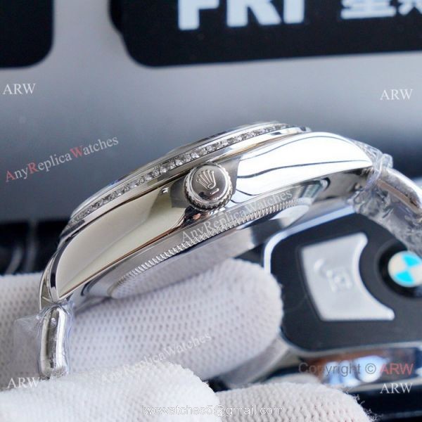 High Quality Rolex Oyster Perpetual Day Date Baby Blue Watch 40mm 4