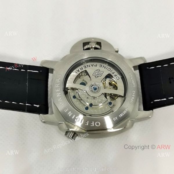 Stainless Steel Panerai Luminor GMT PAM00317 Copy Watches 4