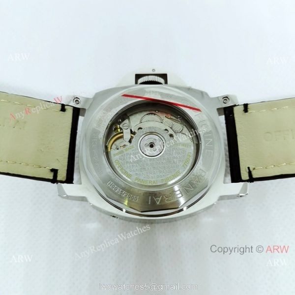 Knockoff Panerai Luminor Marina White Dial Men 44mm Watch PAM049 4