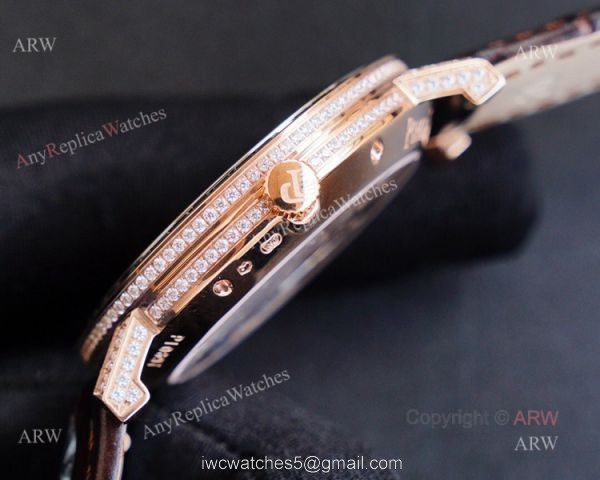 New Rose Gold Piaget Altiplano Diamond Watch 41mm Best Replica 4