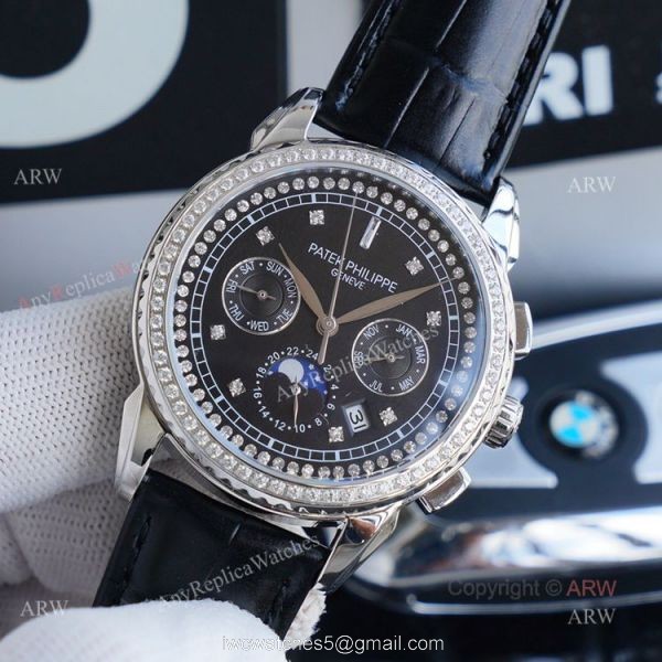 New Patek Philippe AAA Grand Complications Rose Gold Diamond Watch 4