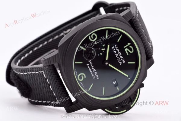 VS Factory Panerai Luminor Marina Carbotech PAM1118 Swiss Replica Watch 44mm 4