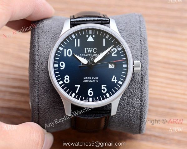 Best Replica IWC Ingenieur Automatic Watch Gray Dial 4