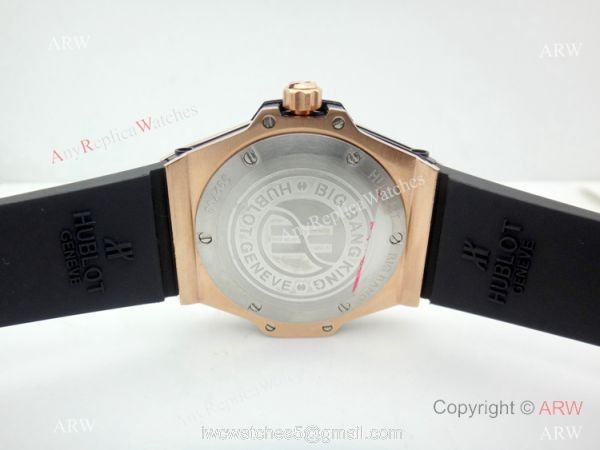 Copy Hublot Big Bang Rose Gold Women Watch 38mm Quartz 4