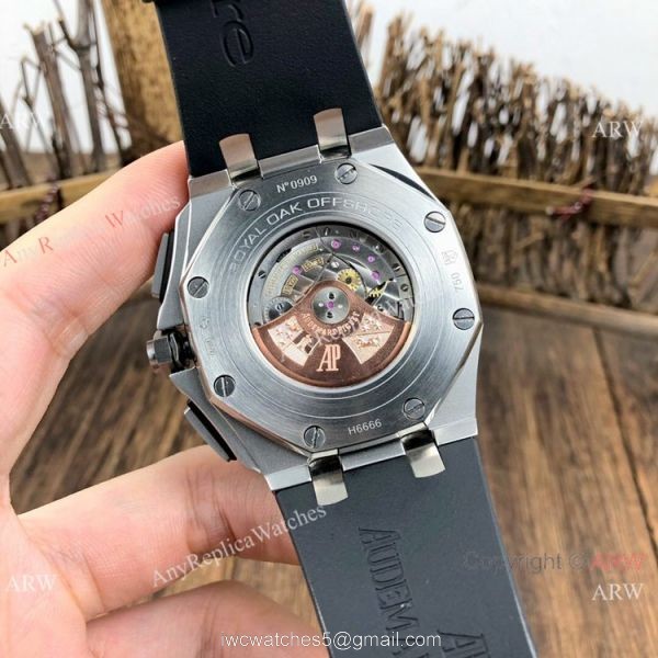 Audemars Piguet Royal Oak Offshore Black Dial Watches Automatic AP Watch 4