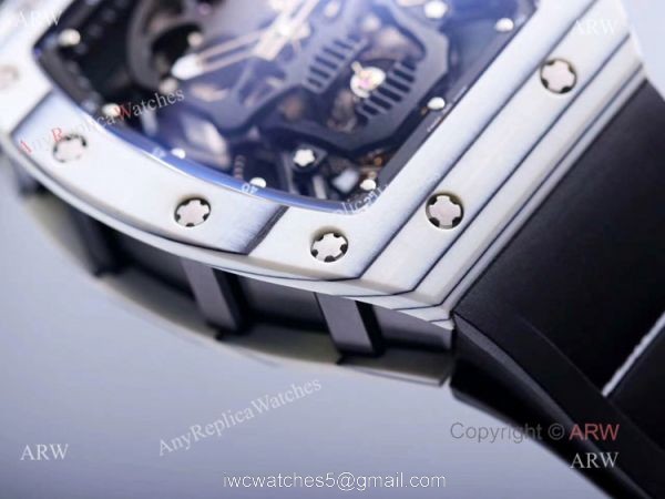 High Quality Replica Richard Mille Skull Watch RM 52-01 4