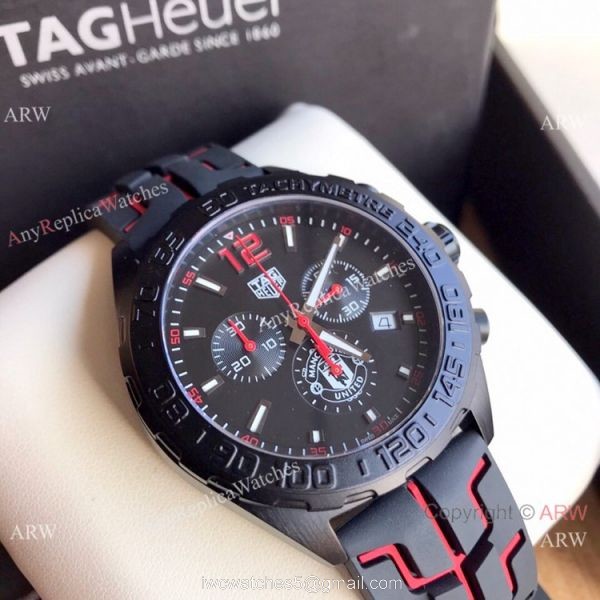 Swiss Quartz TAG Heuer Formula 1 Manchester United Watch 4