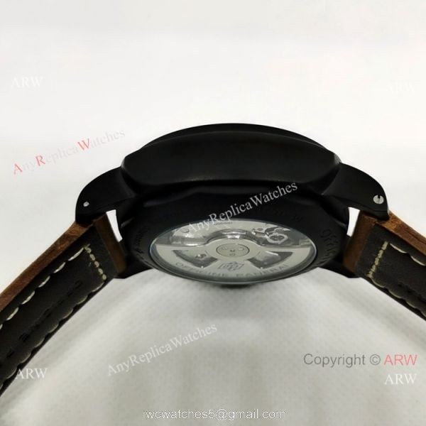 Nice Quality Copy Panerai Luminor GMT Automatic Black Dial Men Watch PAM01441 4