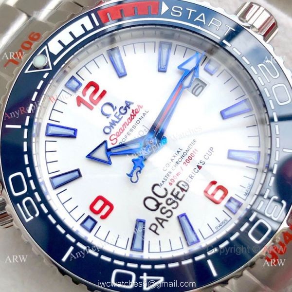 NEW Omega Seamaster Planet Ocean 600m Americas Cup Edition Copy Watch 4