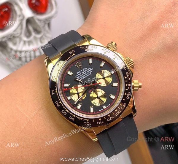 2020 NEW! Rolex Daytona Paul Newman Watch Black Ceramic Bezel 4