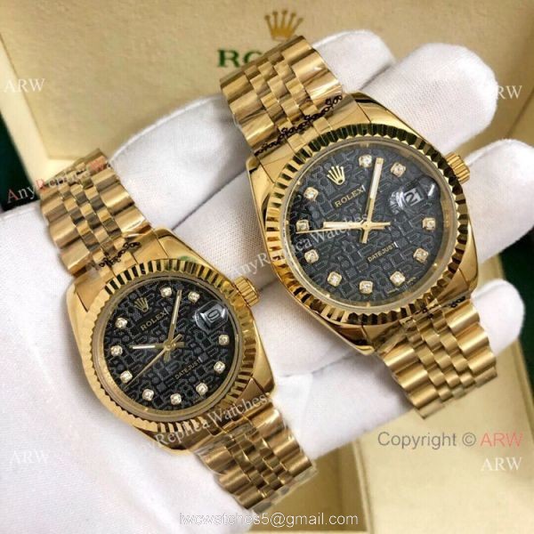 Buy Copy Rolex Datejust Lover Watches Blue Diamond Dial 4