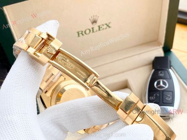 Luxury Replica Rolex GMT-Master 2 Full Diamond Watch 4
