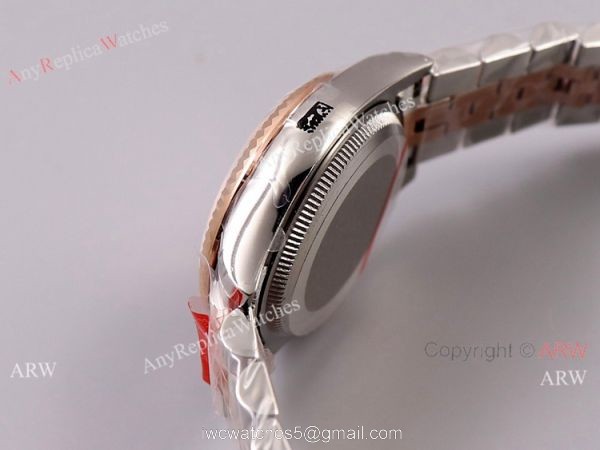 (TW) Swiss Replica Rolex Jubilee Rose Gold Datejust Watch 31mm Unisex 4